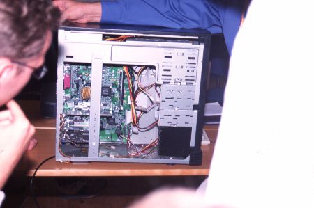 9: Justin's AmigaOne.