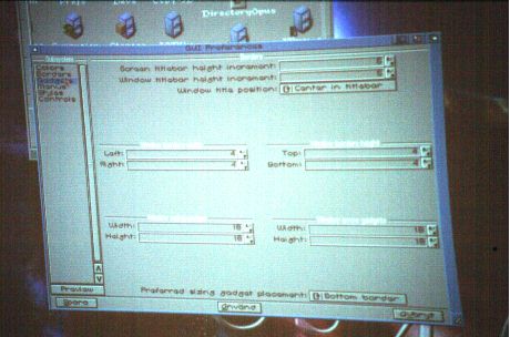 24: This is the new GUI preferences program. Lots and lots of tweakability. This is just one page out of several.